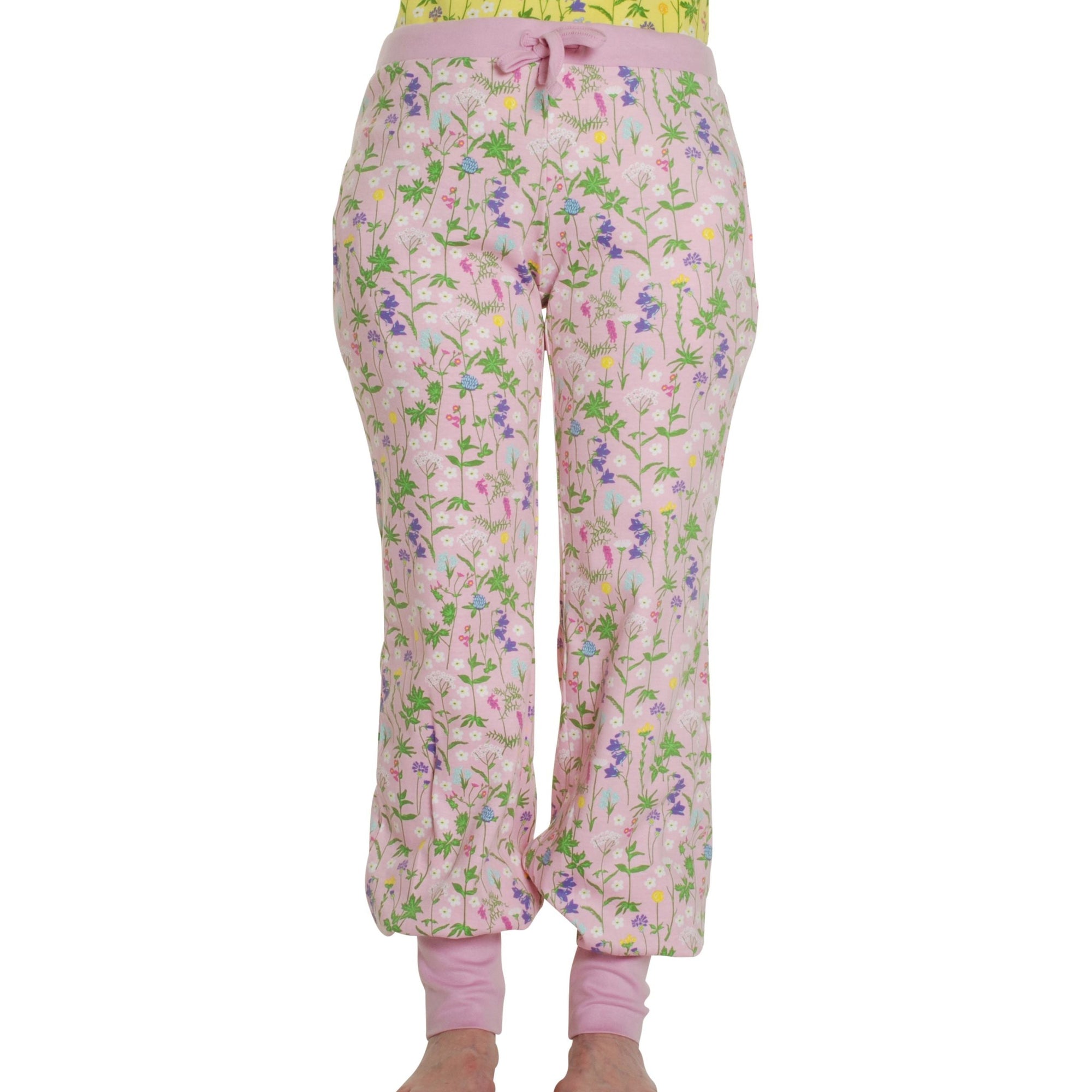 Adult's Wildflowers- Pink Baggy Pants-Duns Sweden-Modern Rascals