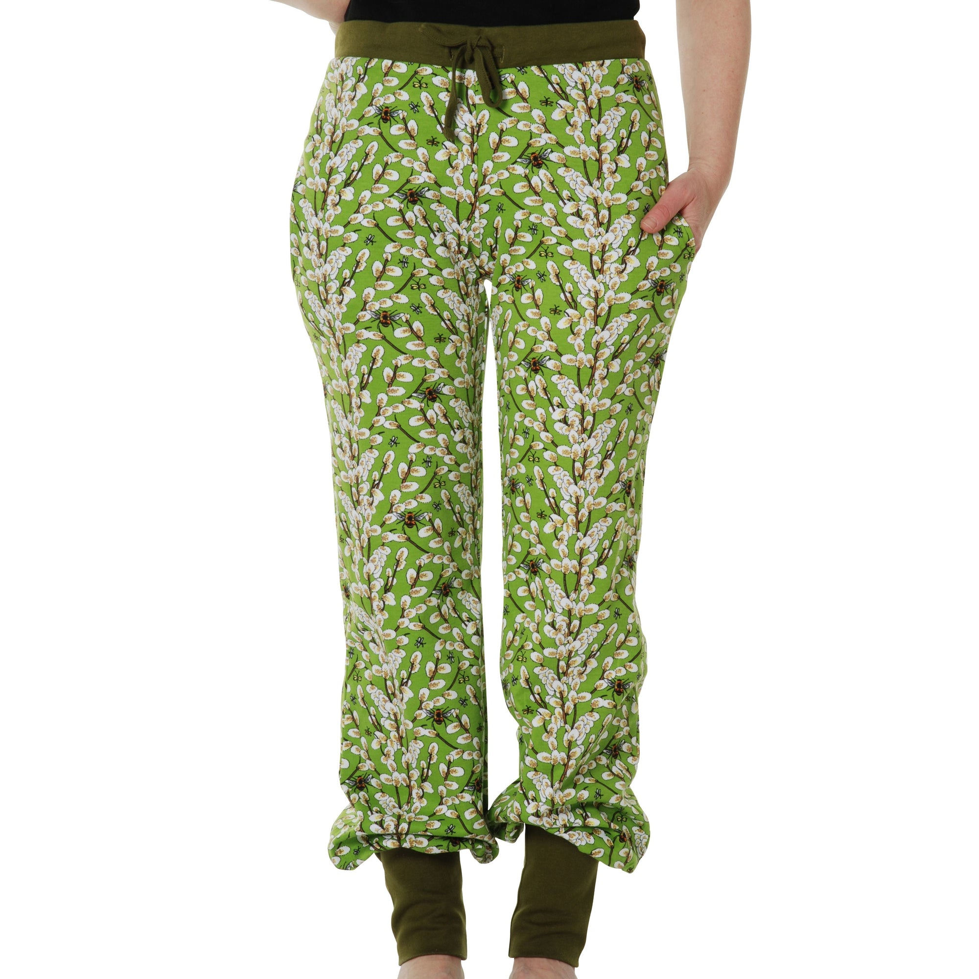 Adult's Willow - Greenery Baggy Pants-Duns Sweden-Modern Rascals