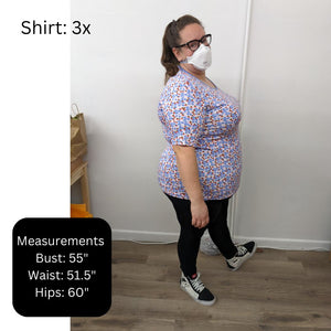 Adult's Willow - Greenery Short Sleeve Shirt - 2 Left Size XS & 3XL-Duns Sweden-Modern Rascals
