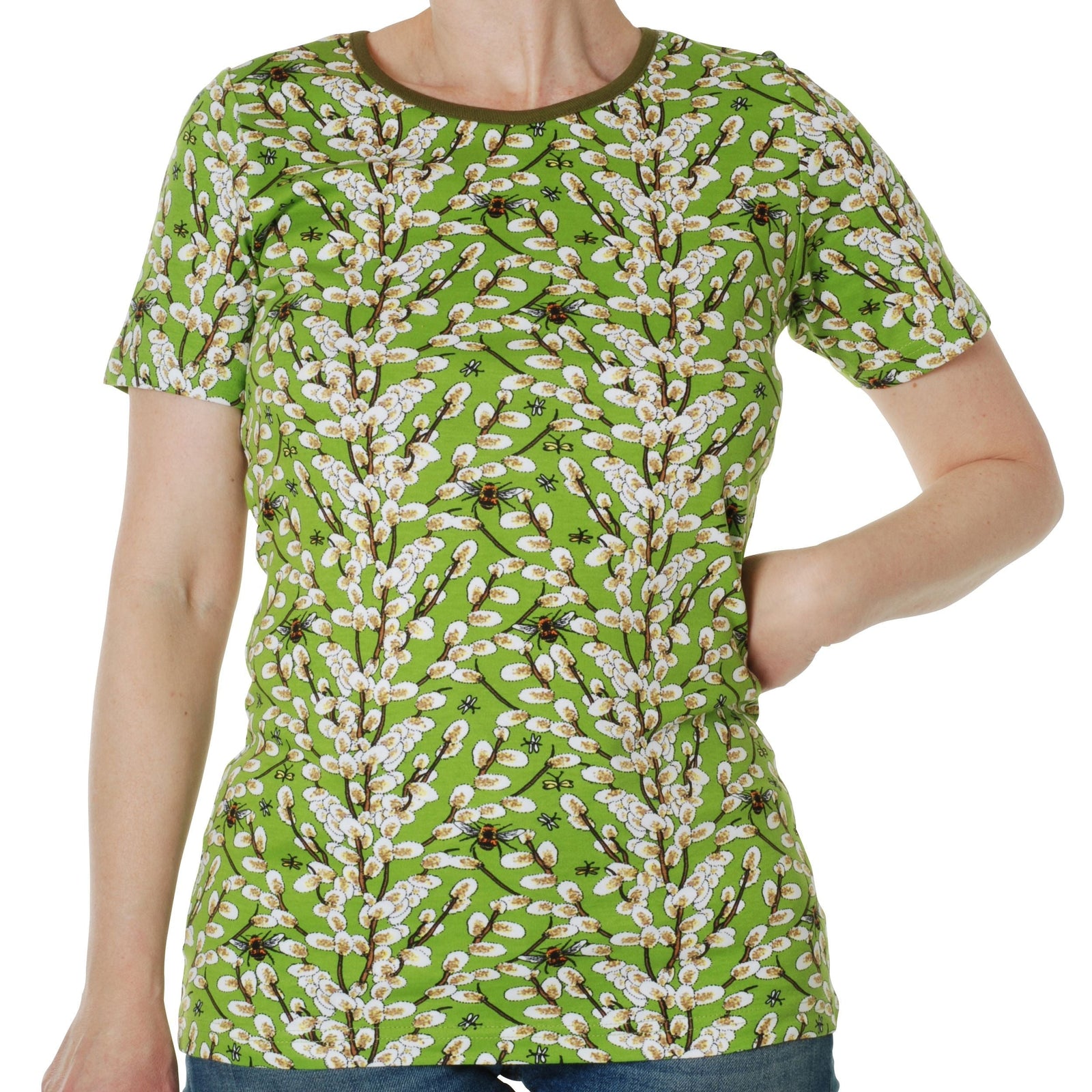 Adult's Willow - Greenery Short Sleeve Shirt - 2 Left Size XS & 3XL-Duns Sweden-Modern Rascals
