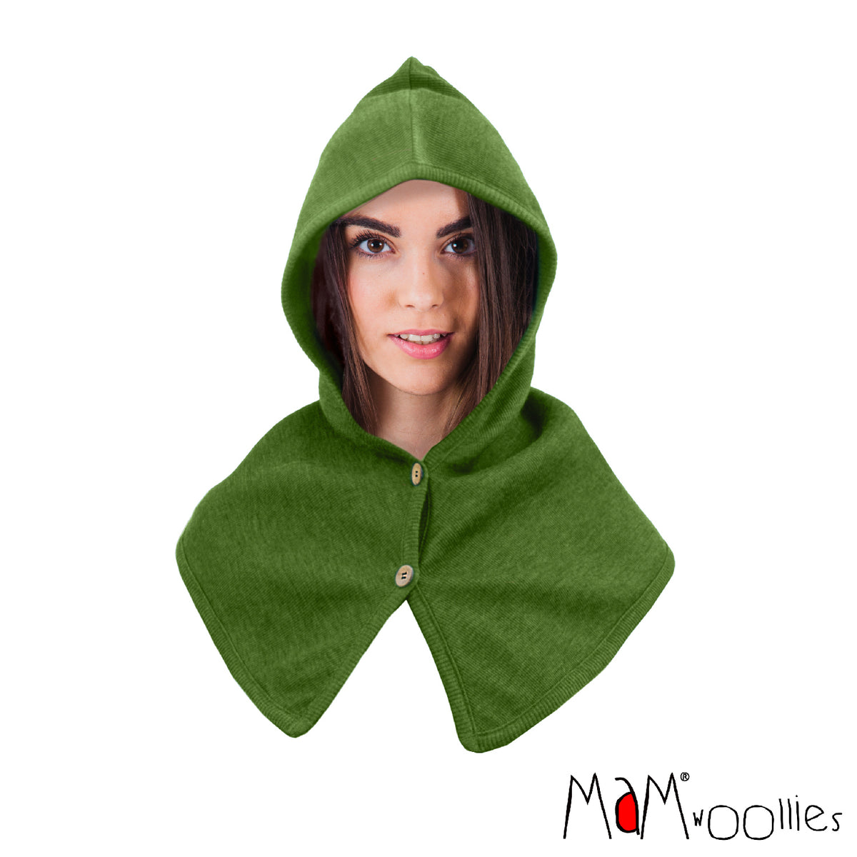 Adult's Wool Coconut Button Balaclava - Multiple Colours-ManyMonths Nature Woolies-Modern Rascals