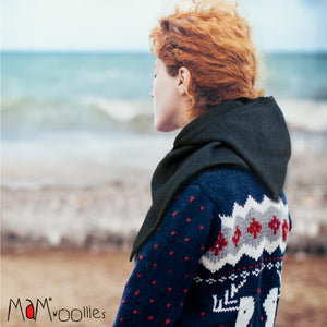 Adult's Wool Coconut Button Balaclava - Multiple Colours-ManyMonths Nature Woolies-Modern Rascals