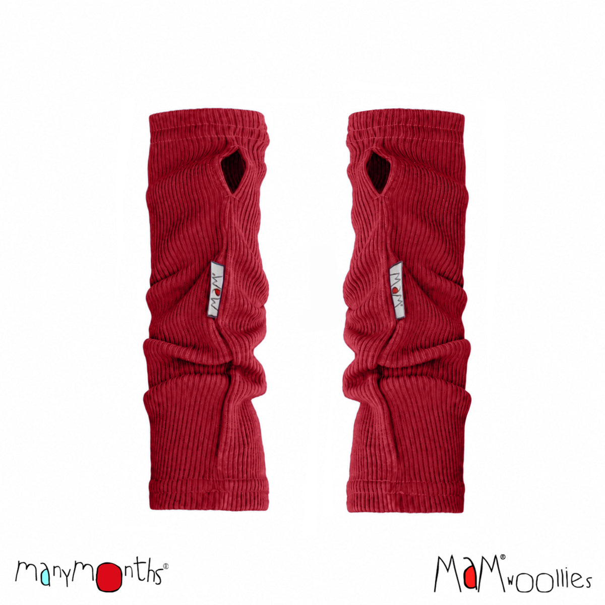 Adult's Wool Fingerless Mittens - Multiple Colours-ManyMonths Nature Woolies-Modern Rascals
