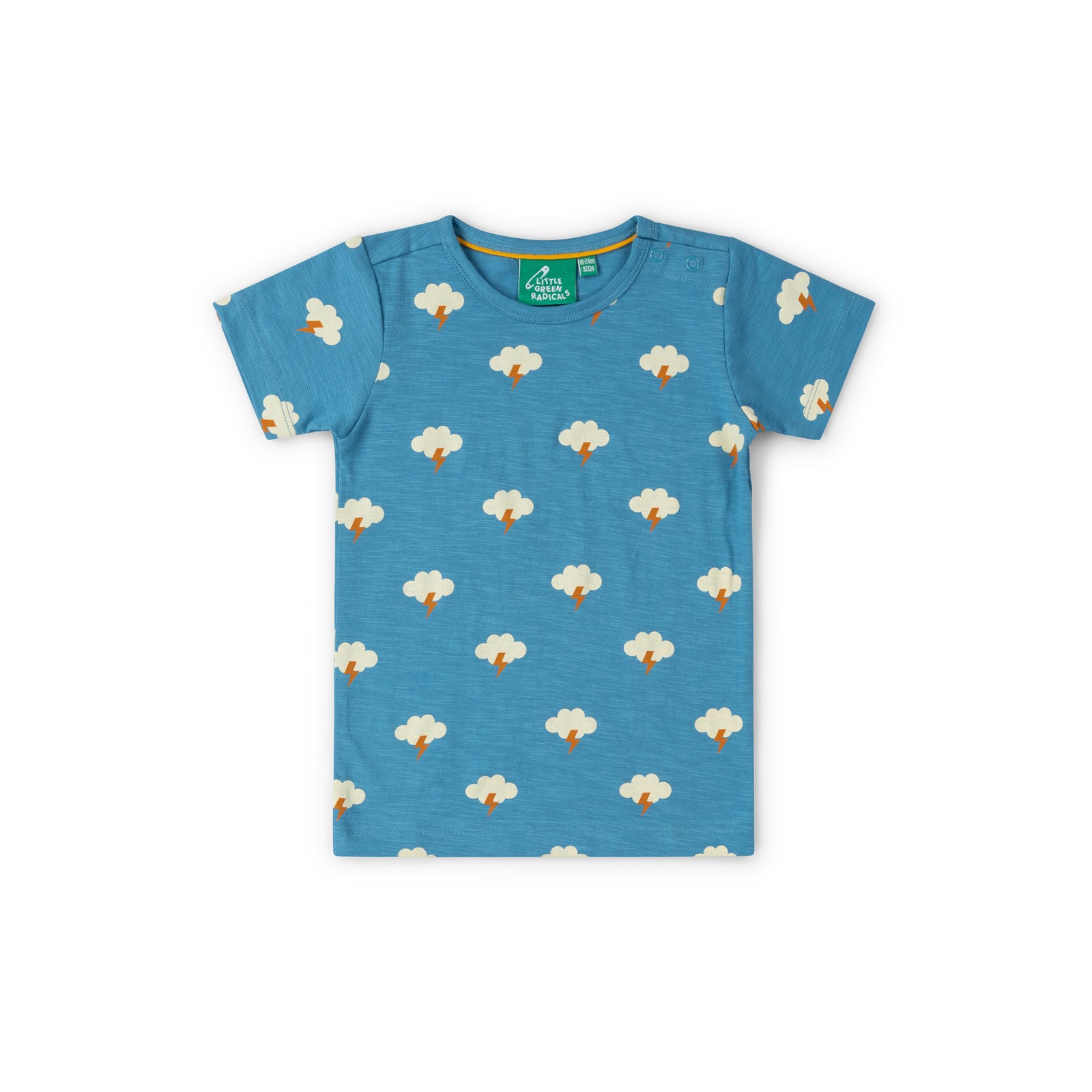 All Weather Short Sleeve Popper T-Shirt - 2 Left Size 2-3 & 4-5 years-Little Green Radicals-Modern Rascals