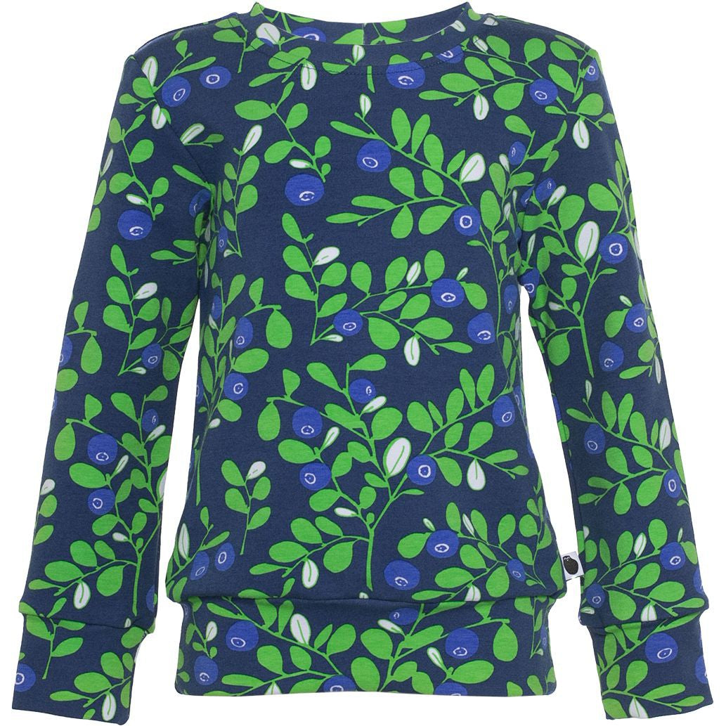ALPI Sweatshirt - Blueberry in Green - 1 Left Size 2-3 years-PaaPii-Modern Rascals