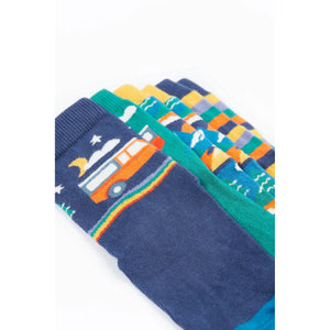 Alpine Adventures Rock My Socks -3 Pack-Frugi-Modern Rascals