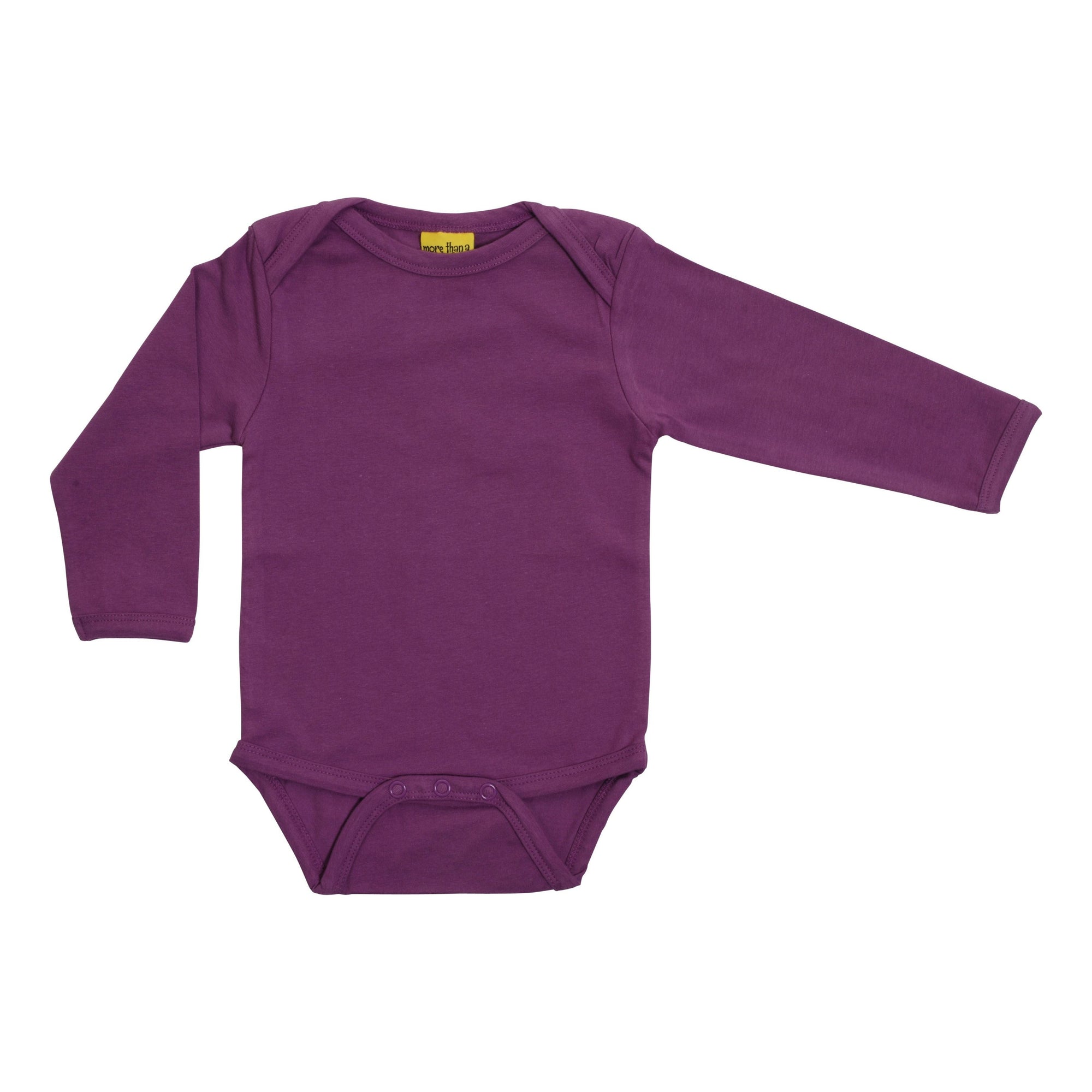 Amethyst Orchid Long Sleeve Onesie - 2 Left Size 3-6 & 9-12 months-More Than A Fling-Modern Rascals
