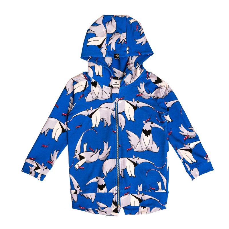 Anteater Hoodie - 1 Left Size 4-6 years-Mullido-Modern Rascals