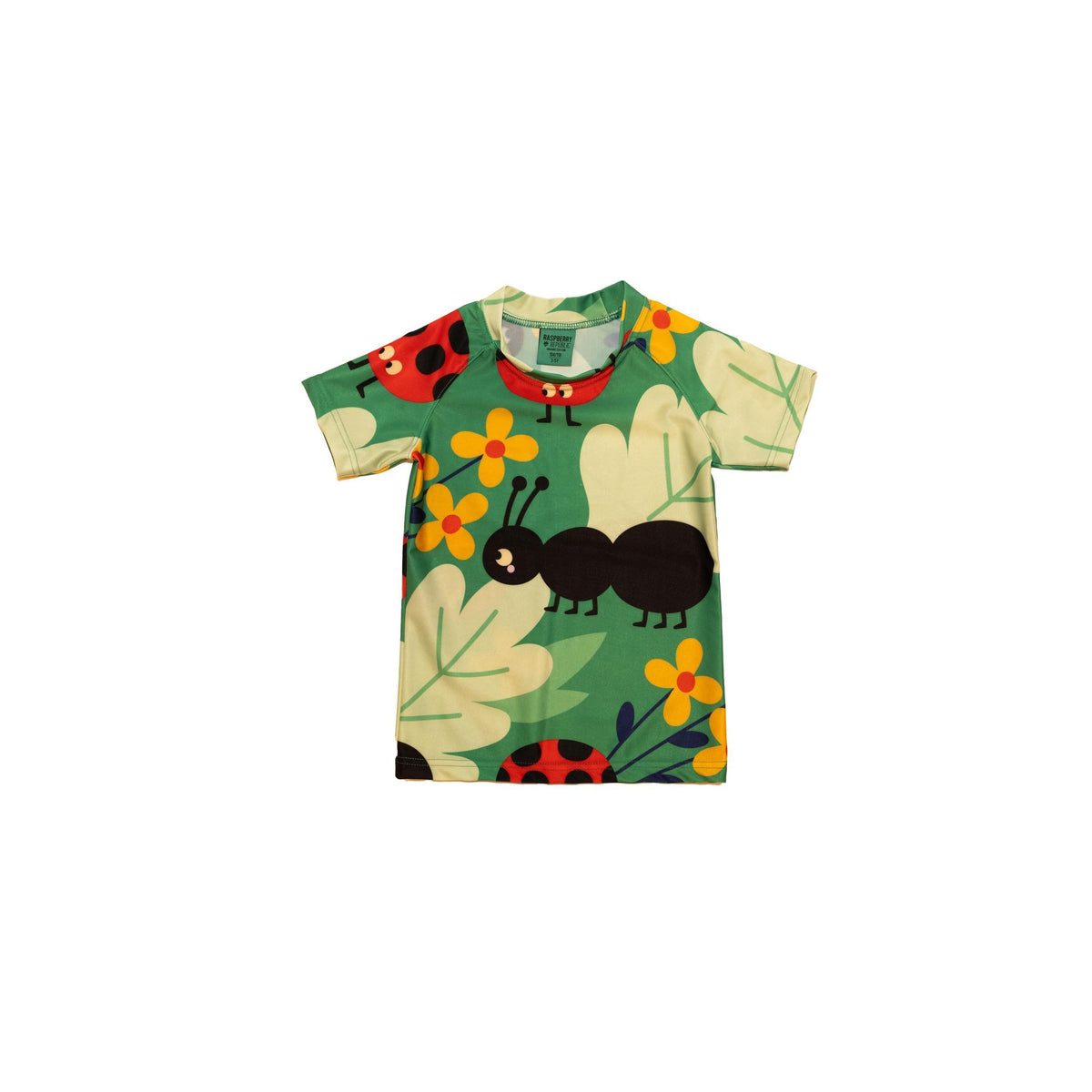Anthill Green Rashguard - 1 Left Size 7-9 years-Raspberry Republic-Modern Rascals