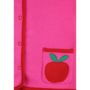 Apple Applique Reversible Jacket - 1 Left Size 2-3 years-Toby Tiger-Modern Rascals