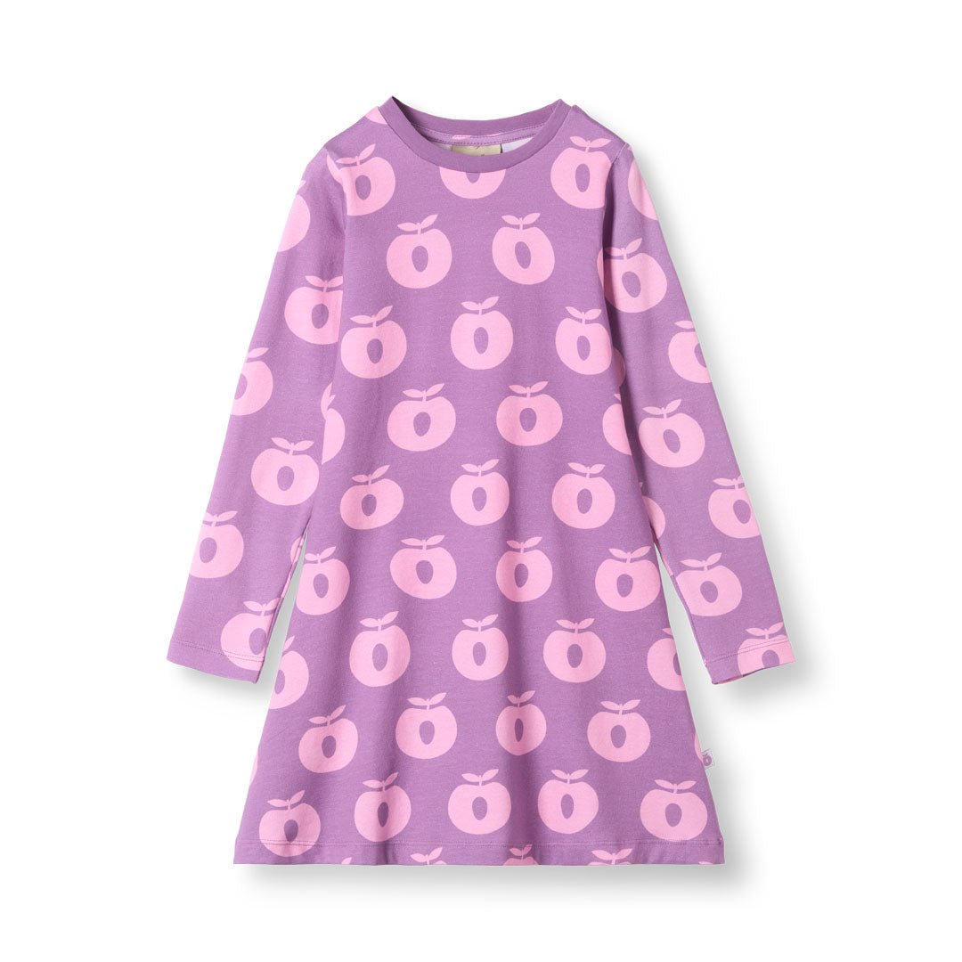 Apples Long Sleeve Gala Dress-Smafolk-Modern Rascals