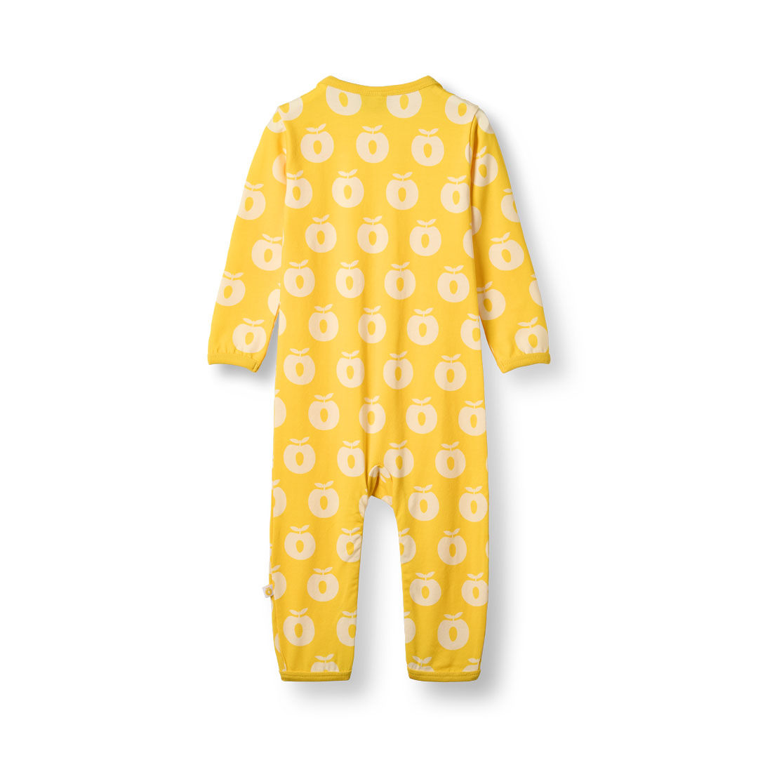 Apples Long Sleeve Long Legged Suit - Empire Yellow-Smafolk-Modern Rascals