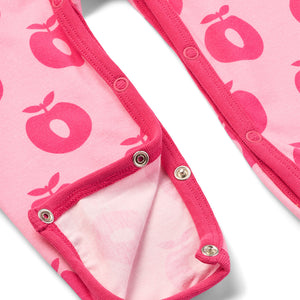 Apples Long Sleeve Long Legged Suit - Pink Lilac-Smafolk-Modern Rascals