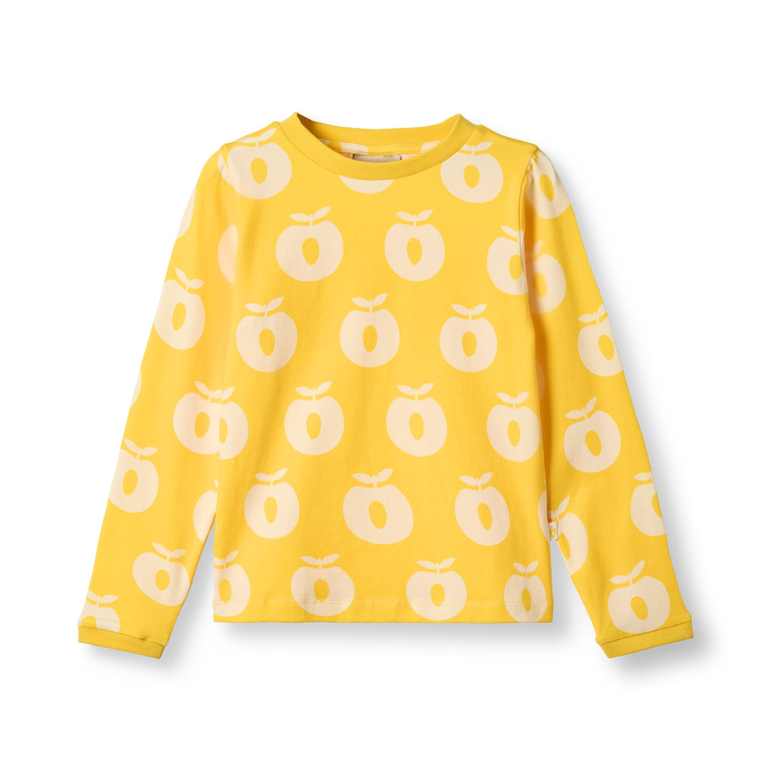 Apples Long Sleeve Shirt - Empire Yellow-Smafolk-Modern Rascals