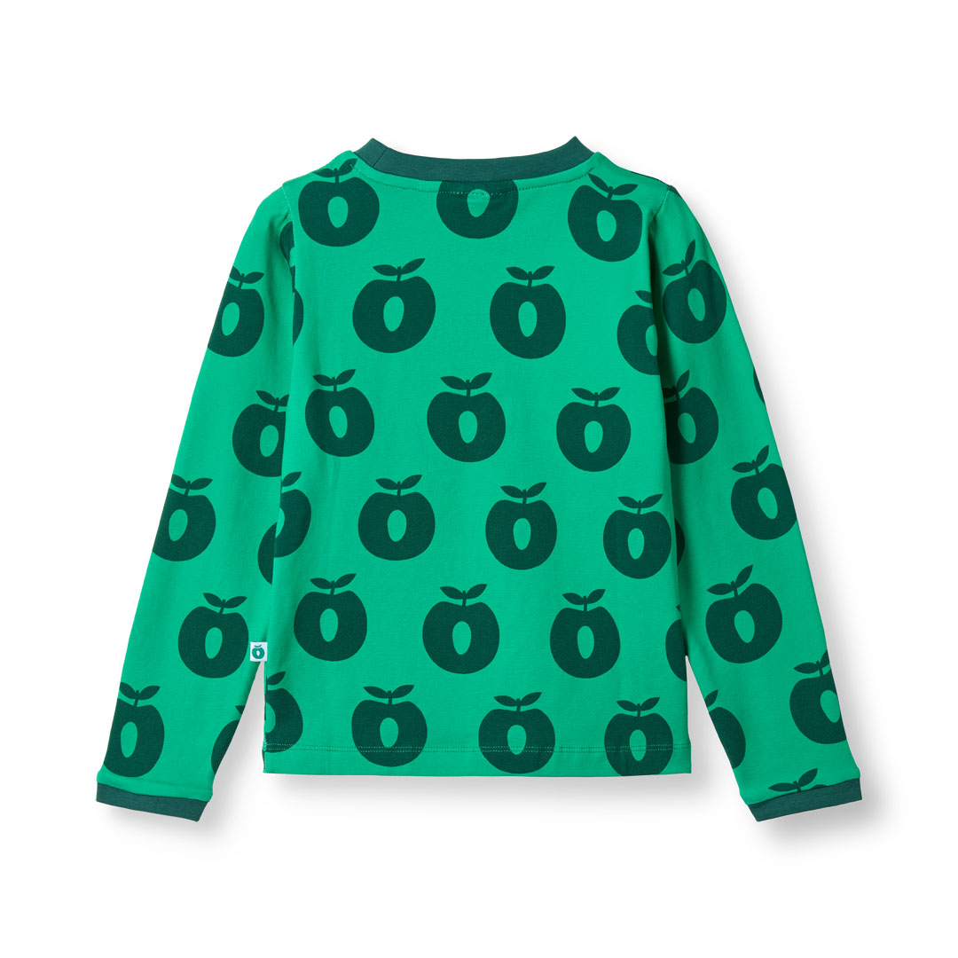 Apples Long Sleeve Shirt in Smafolk Green-Smafolk-Modern Rascals