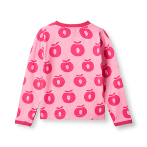 Apples Long Sleeve Shirt - Pink Lilac-Smafolk-Modern Rascals