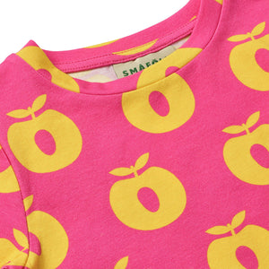 Apples T-Shirt - Pink Fandango-Smafolk-Modern Rascals