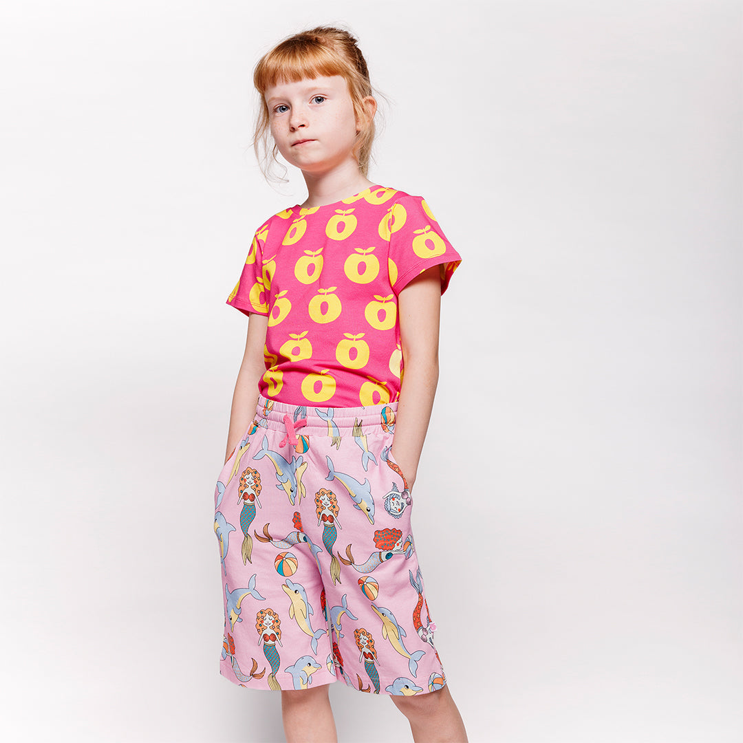 Apples T-Shirt - Pink Fandango-Smafolk-Modern Rascals