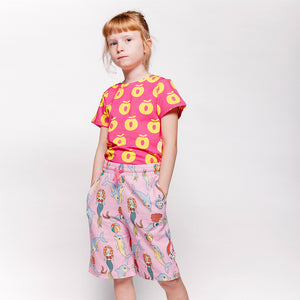 Apples T-Shirt - Pink Fandango-Smafolk-Modern Rascals