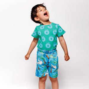 Apples T-Shirt - Smafolk Green-Smafolk-Modern Rascals