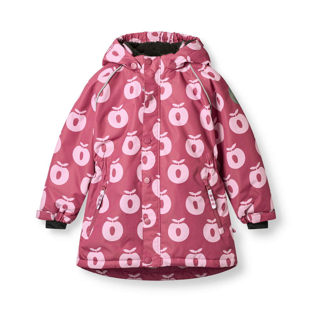 Apples Winter Jacket in Berry Hug-Smafolk-Modern Rascals