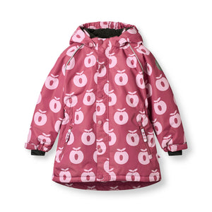 Apples Winter Jacket in Berry Hug-Smafolk-Modern Rascals