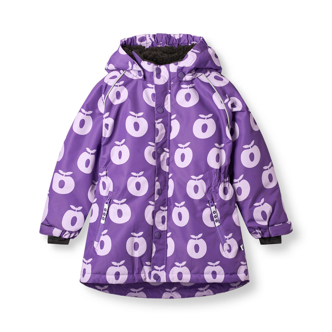 Apples Winter Jacket in Purple Shadow-Smafolk-Modern Rascals