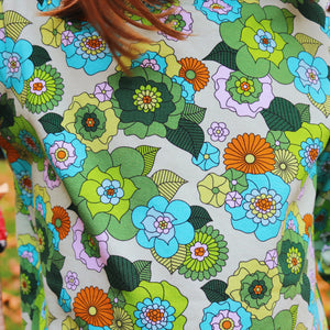 April Floral Long Sleeve Dress-Uddevalla Barn-Modern Rascals