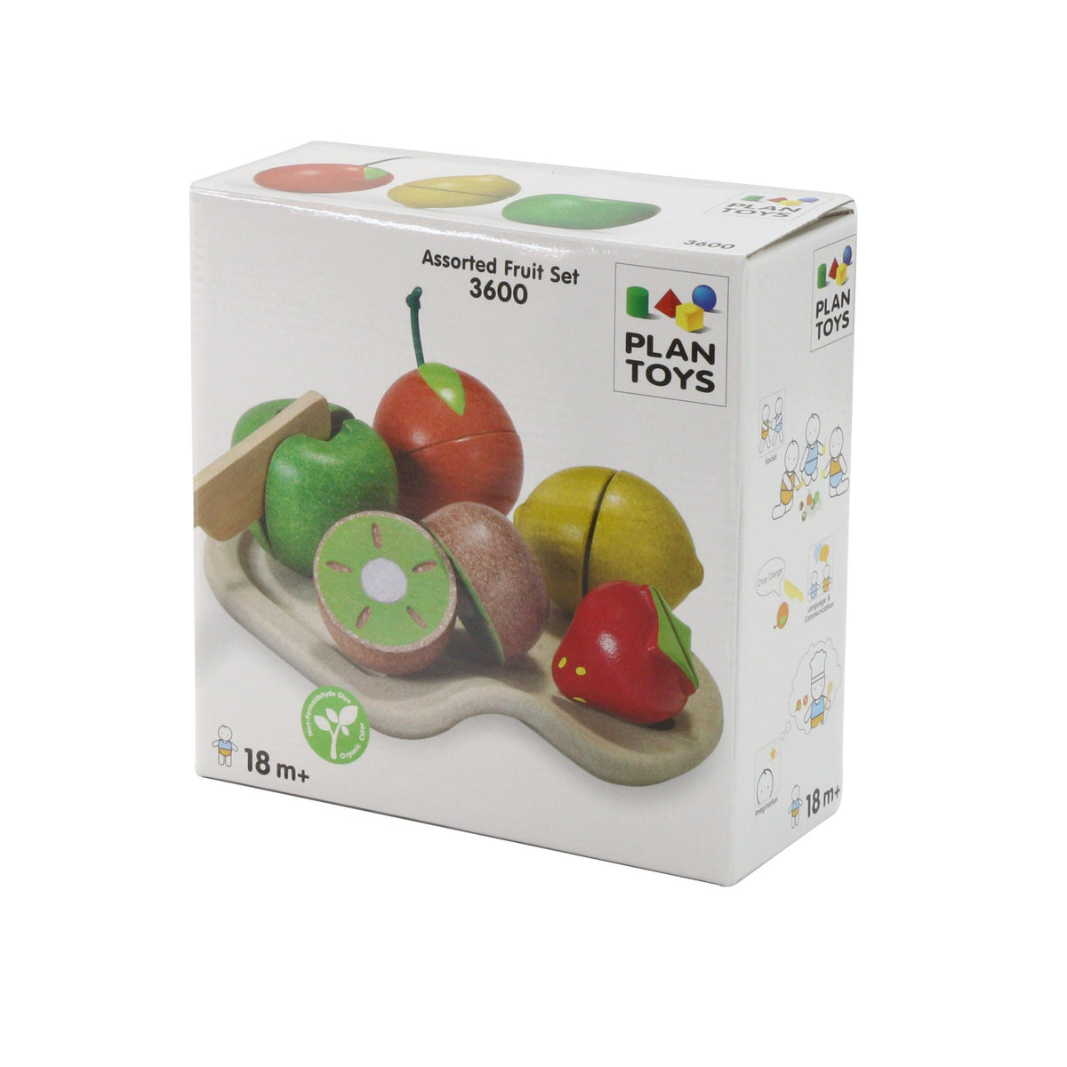 Assorted Fruit Set-PlanToys-Modern Rascals