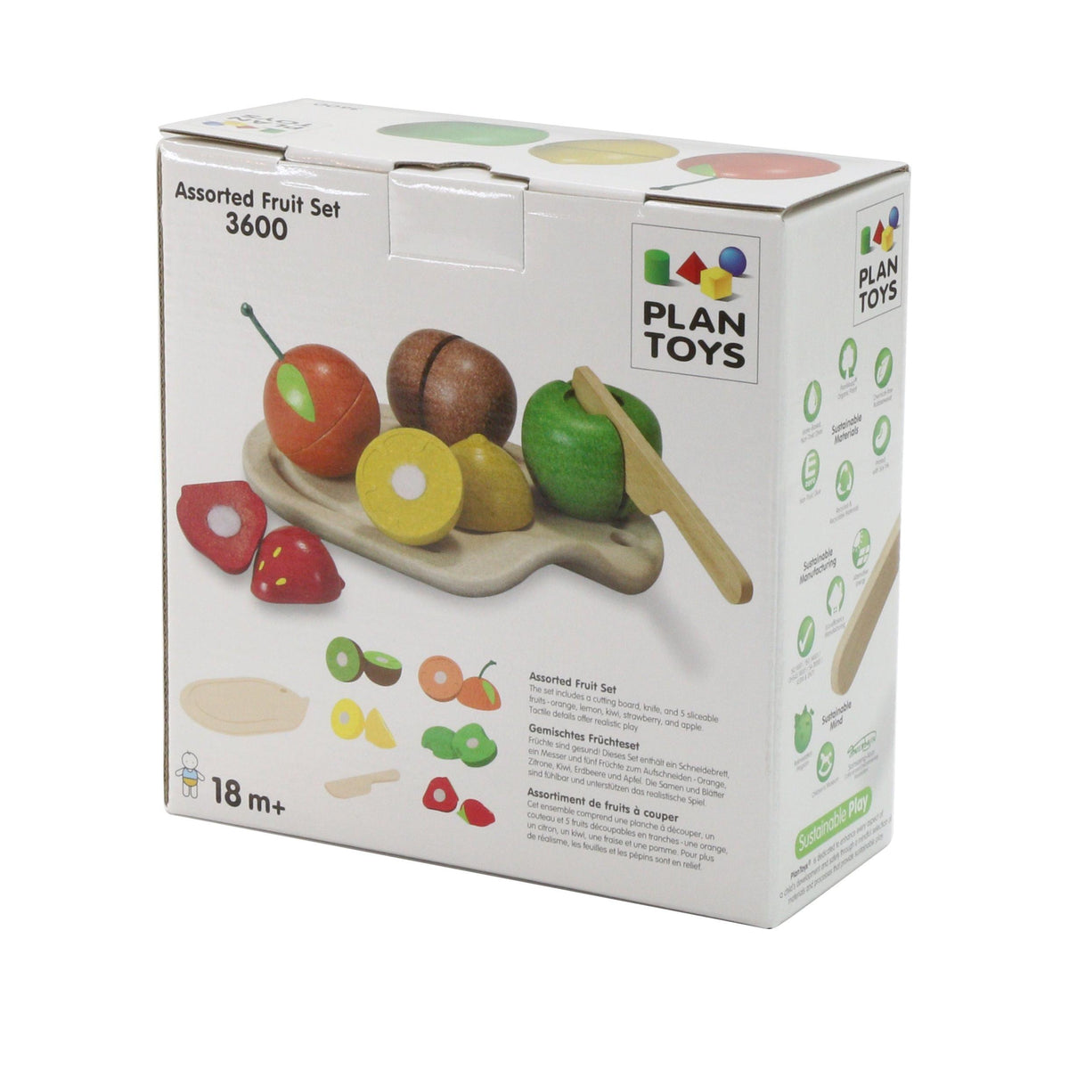 Assorted Fruit Set-PlanToys-Modern Rascals
