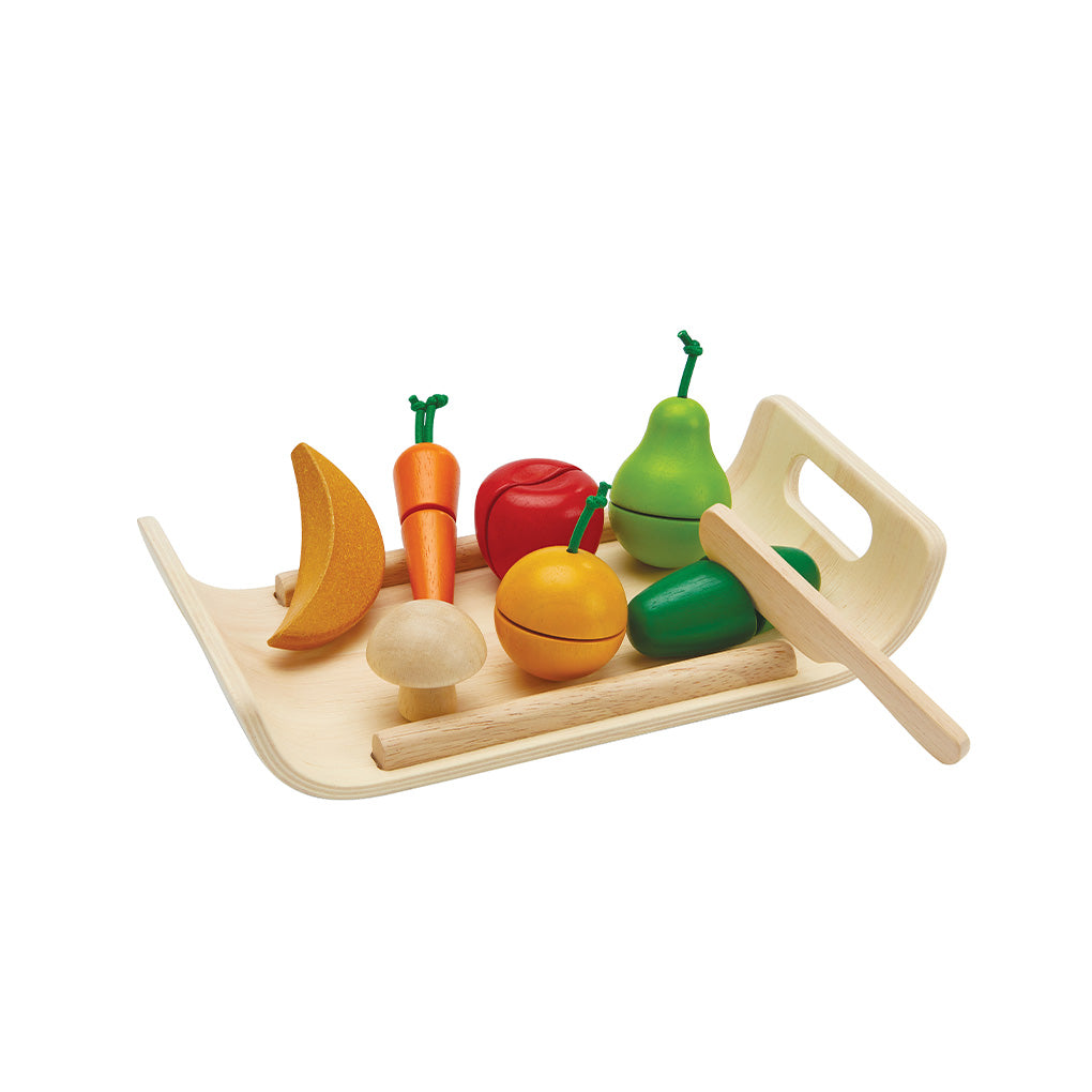 Assorted Fruit & Vegetable Set-PlanToys-Modern Rascals
