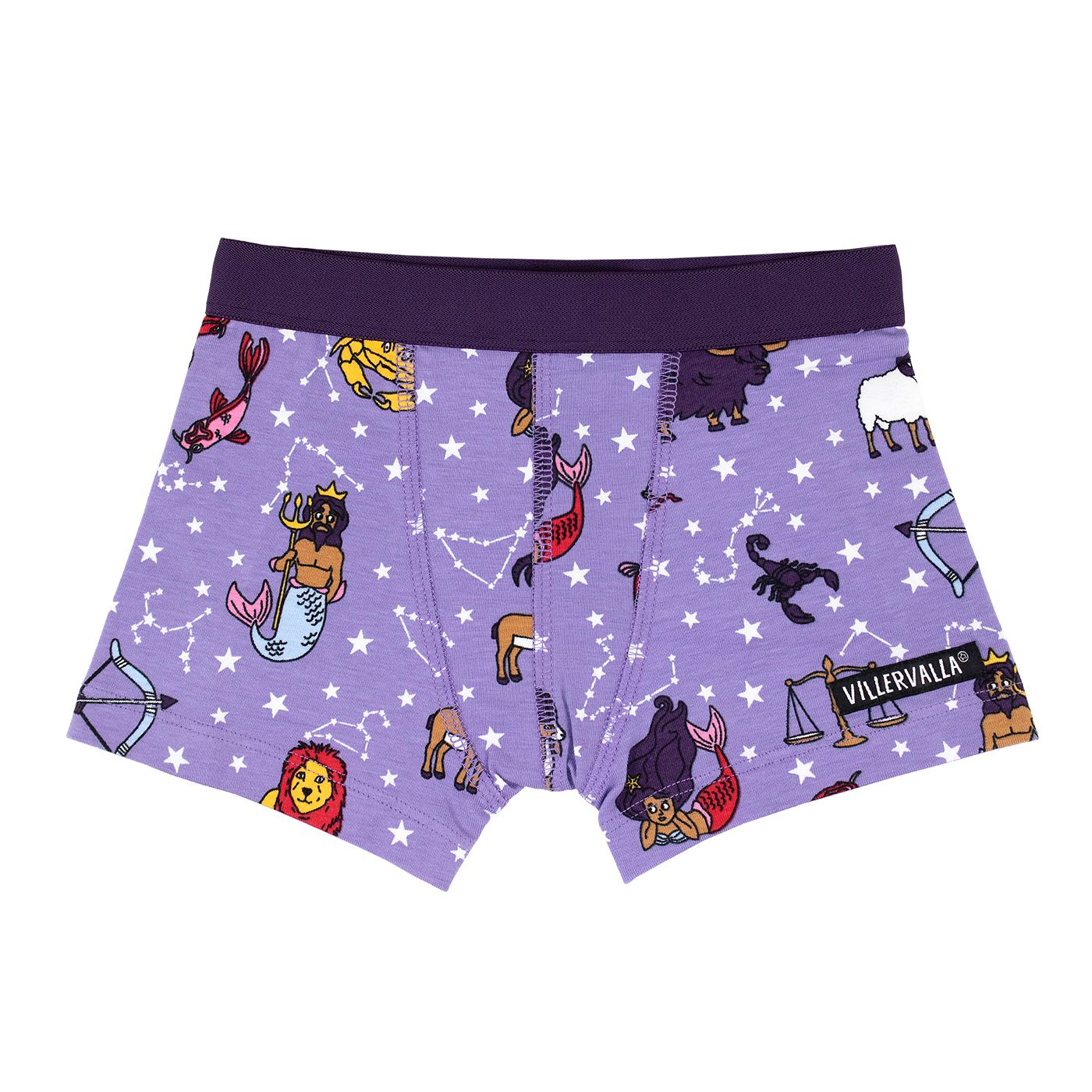 Astro Boxers - Lilac - 1 Left Size 2-4 years-Villervalla-Modern Rascals