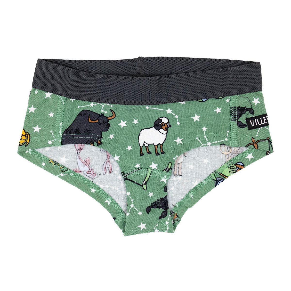 Astro Briefs - Sage - 1 Left Size 6-8 years-Villervalla-Modern Rascals