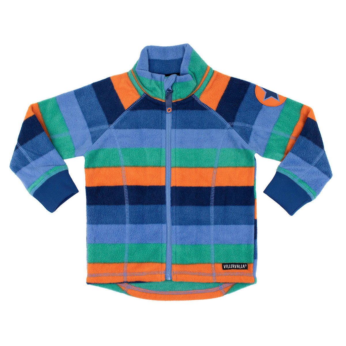 Atlas Stripe Fleece Sweater-Villervalla-Modern Rascals