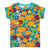 Autumn Garden - Blue Short Sleeve Shirt - 2 Left Size 11-12 years-Duns Sweden-Modern Rascals