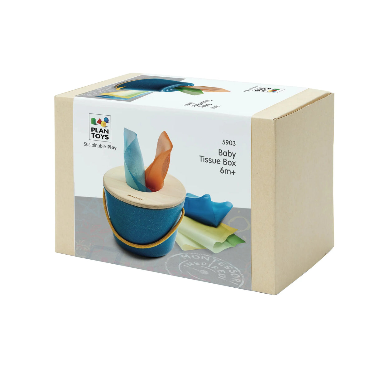 Baby Tissue Box-PlanToys-Modern Rascals