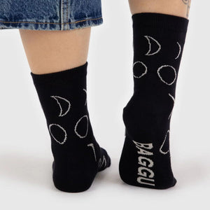 Baggu Crew Socks - Moon-Baggu-Modern Rascals