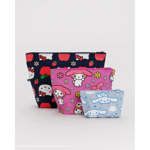 Baggu - Go Pouch Set - Hello Kitty and Friends-Baggu-Modern Rascals