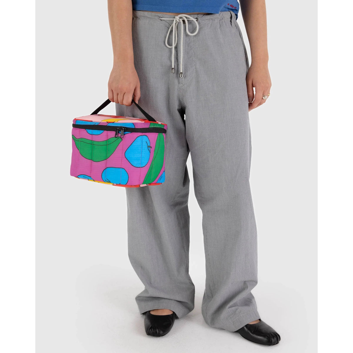 Baggu - Puffy Lunch Bag - Apples & Bananas-Baggu-Modern Rascals