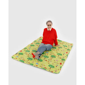 Baggu - Puffy Picnic Blanket - Peanuts Collab - Kite Eating Tree-Baggu-Modern Rascals