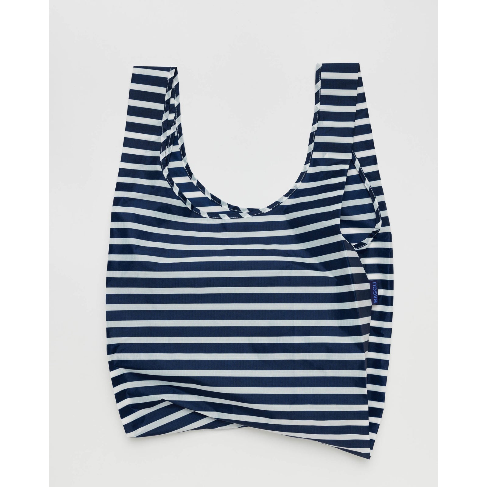 Baggu - Standard - Navy Stripe Reusable Bag-Baggu-Modern Rascals