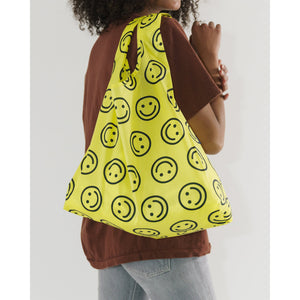 Baggu - Standard - Yellow Happy Reusable Bag-Baggu-Modern Rascals