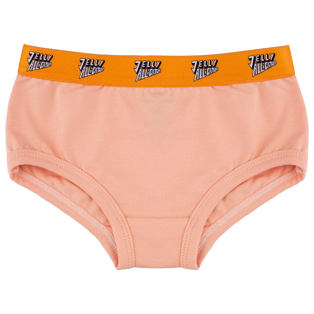 Basic Briefs - Peach - 2 Left Size 7-9 & 9-11 years-Jelly Alligator-Modern Rascals