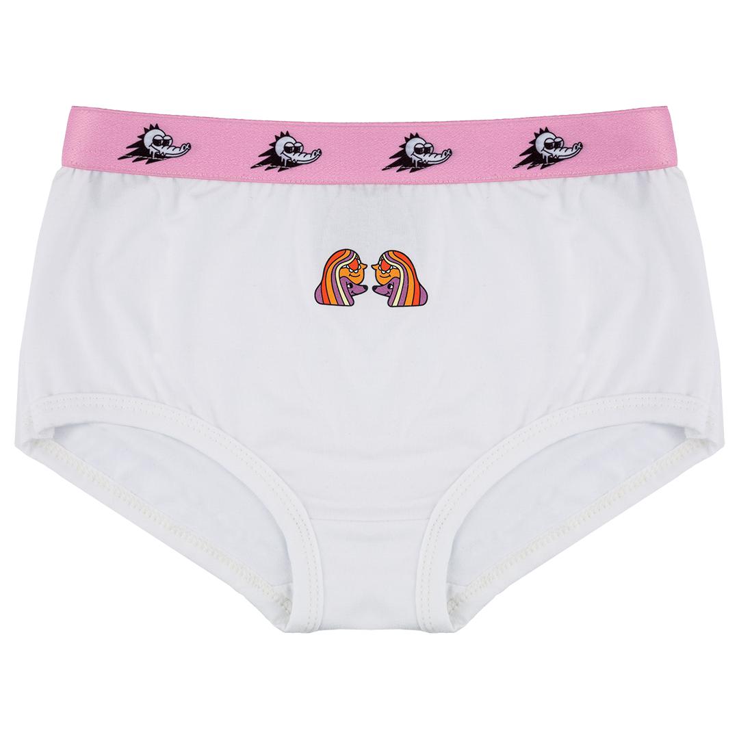 Basic Briefs - White - 1 Left Size 11-13 years-Jelly Alligator-Modern Rascals
