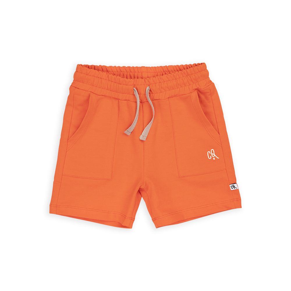 Basic Loose Fit Shorts in Orange - 1 Left Size 2-4 years-CARLIJNQ-Modern Rascals