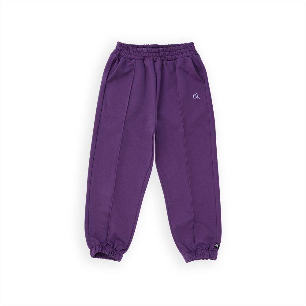 Basic Purple Joggers - 2 Left Size Fits Like 1-2 & 10-12 years-CARLIJNQ-Modern Rascals
