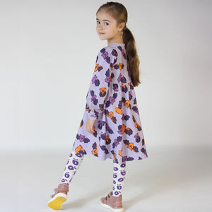 Bat Long Sleeve Dress-Smafolk-Modern Rascals