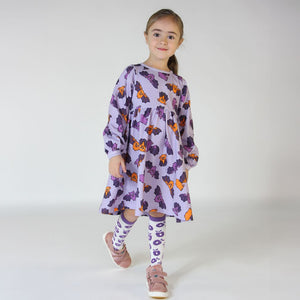 Bat Long Sleeve Dress-Smafolk-Modern Rascals