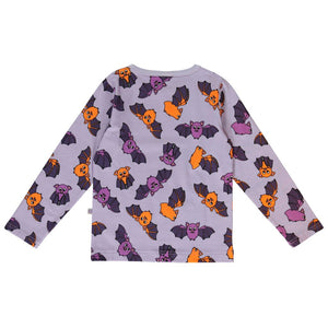 Bat Long Sleeve Shirt in Orchid Petal-Smafolk-Modern Rascals