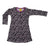 Bats Velour Long Sleeve Dress - Amethyst - 1 Left Size 1-2 years-Duns Sweden-Modern Rascals